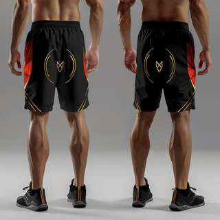 Athletic Shorts With Pockets, Trident Militia, E-Sports, Teamtime, Team time, sublimation, custom sports apparel, team uniforms, spirit wear, spiritwear, sports uniforms, custom shirts, team store, custom team store, fundraiser sports, apparel fundraiser
