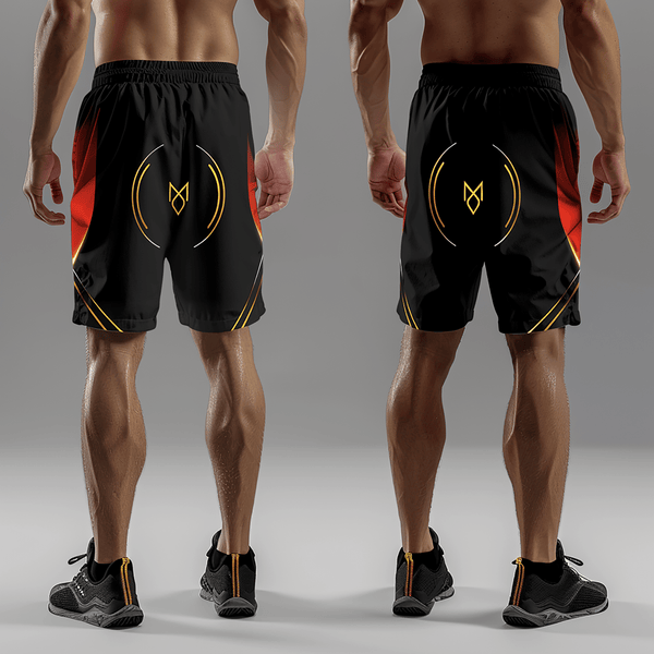 Athletic Shorts With Pockets, Trident Militia, E-Sports, Teamtime, Team time, sublimation, custom sports apparel, team uniforms, spirit wear, spiritwear, sports uniforms, custom shirts, team store, custom team store, fundraiser sports, apparel fundraiser