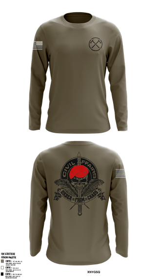 Long Sleeve Performance Shirt, , Army, Teamtime, Team time, sublimation, custom sports apparel, team uniforms, spirit wear, spiritwear, sports uniforms, custom shirts, team store, custom team store, fundraiser sports, apparel fundraiser