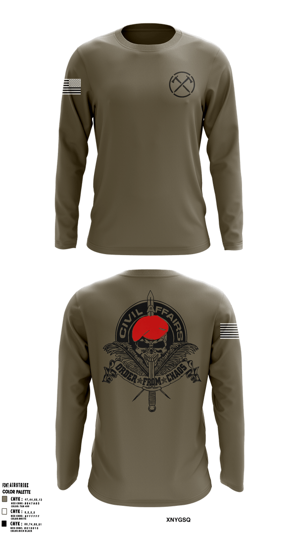 Long Sleeve Performance Shirt, , Army, Teamtime, Team time, sublimation, custom sports apparel, team uniforms, spirit wear, spiritwear, sports uniforms, custom shirts, team store, custom team store, fundraiser sports, apparel fundraiser