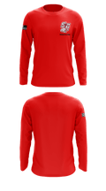 Santiam Christian School Wrestling 60304138 Long Sleeve Performance Shirt - 8