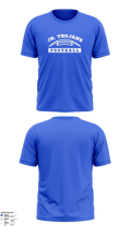 Orland Jr Trojans Football 79293862 Short Sleeve Performance Shirt - 5