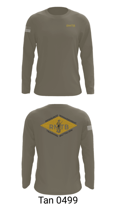 Resource Management Training Battalion 37478088 Long Sleeve Performance Shirt - 17