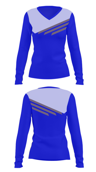 Women's Long Sleeve Vneck Shirt, Bath Middle School, Spirit Store, Teamtime, Team time, sublimation, custom sports apparel, team uniforms, spirit wear, spiritwear, sports uniforms, custom shirts, team store, custom team store, fundraiser sports, apparel fundraiser
