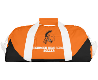 Duffle Bag, Tecumseh High School Soccer, Men's Soccer, Teamtime, Team time, sublimation, custom sports apparel, team uniforms, spirit wear, spiritwear, sports uniforms, custom shirts, team store, custom team store, fundraiser sports, apparel fundraiser