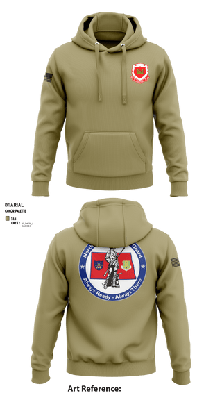 Hoodie, , National Guard, Teamtime, Team time, sublimation, custom sports apparel, team uniforms, spirit wear, spiritwear, sports uniforms, custom shirts, team store, custom team store, fundraiser sports, apparel fundraiser