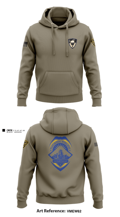 Tucson Police Department Operations Division Midtown Community Response Team 20336638 Hoodie - 2