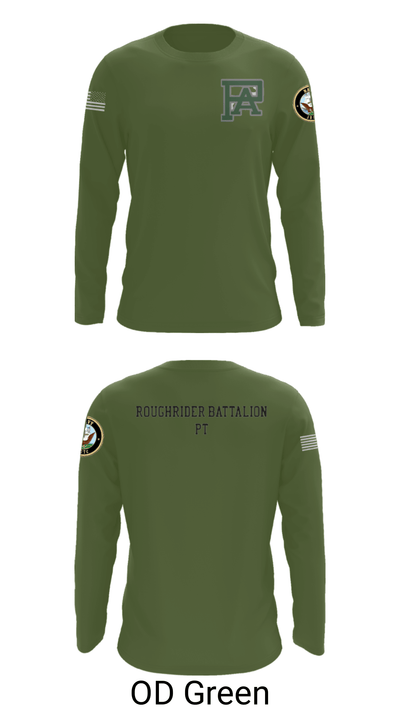 Roughrider Battalion 33951588 Long Sleeve Performance Shirt - 16