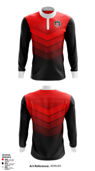 Quarter Zip Jacket, Jackson Co Wrestling Club, Wrestling, Teamtime, Team time, sublimation, custom sports apparel, team uniforms, spirit wear, spiritwear, sports uniforms, custom shirts, team store, custom team store, fundraiser sports, apparel fundraiser