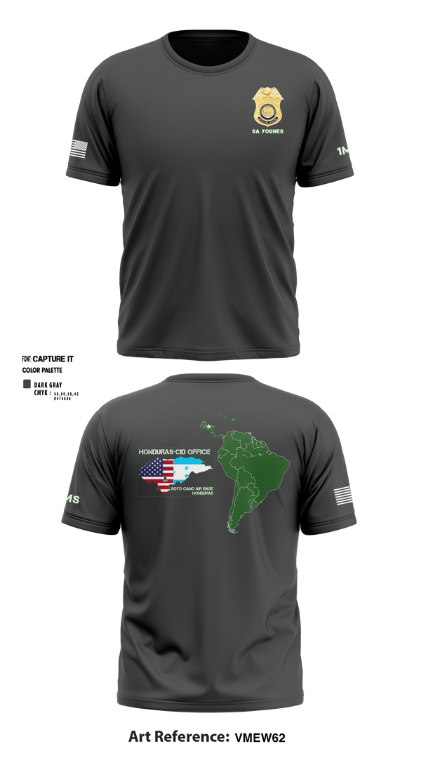 Short Sleeve Performance Shirt, Honduras CID Office, Army, Teamtime, Team time, sublimation, custom sports apparel, team uniforms, spirit wear, spiritwear, sports uniforms, custom shirts, team store, custom team store, fundraiser sports, apparel fundraiser