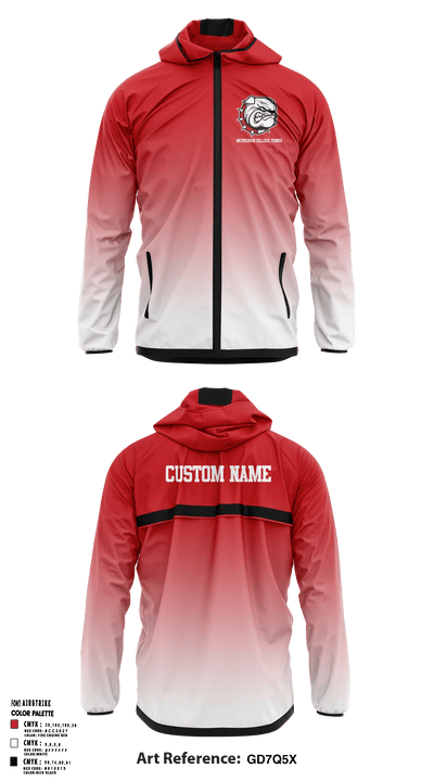 Mcpherson College 33503570 Windbreaker - 6