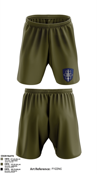 Nuclear Disablement Team 21416676 Athletic Shorts With Pockets - 59