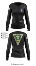 Nuclear Disablement Team 21416676 Women's Long Sleeve V-neck Shirt - 60