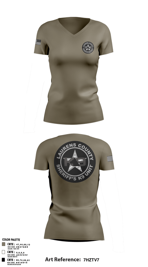 Women's Short Sleeve Vneck Shirt, , Police, Teamtime, Team time, sublimation, custom sports apparel, team uniforms, spirit wear, spiritwear, sports uniforms, custom shirts, team store, custom team store, fundraiser sports, apparel fundraiser