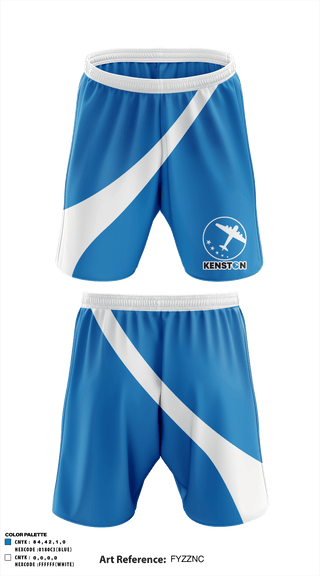 Athletic Shorts With Pockets, Kenston Middle School, Spirit Store, Teamtime, Team time, sublimation, custom sports apparel, team uniforms, spirit wear, spiritwear, sports uniforms, custom shirts, team store, custom team store, fundraiser sports, apparel fundraiser