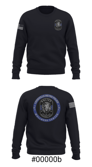 Crew Neck Sweatshirt, , Police, Teamtime, Team time, sublimation, custom sports apparel, team uniforms, spirit wear, spiritwear, sports uniforms, custom shirts, team store, custom team store, fundraiser sports, apparel fundraiser