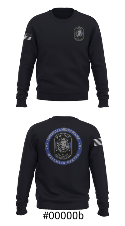 LMPD WELLNESS UNIT 57216807 Crew Neck Sweatshirt - 2