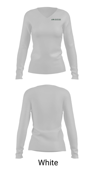 Women's Long Sleeve Vneck Shirt, Saint Joseph Academy Basketball, Men's Basketball, Teamtime, Team time, sublimation, custom sports apparel, team uniforms, spirit wear, spiritwear, sports uniforms, custom shirts, team store, custom team store, fundraiser sports, apparel fundraiser