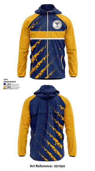 Windbreaker, St John The Evangelist School, Spirit Store, Teamtime, Team time, sublimation, custom sports apparel, team uniforms, spirit wear, spiritwear, sports uniforms, custom shirts, team store, custom team store, fundraiser sports, apparel fundraiser