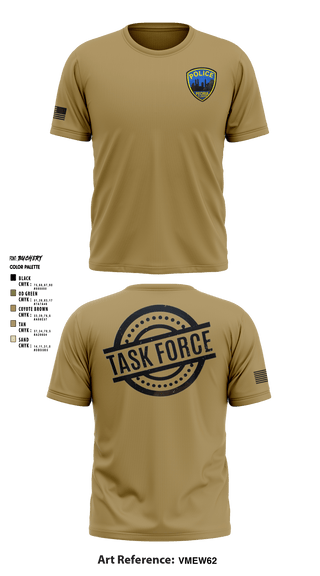 Short Sleeve Performance Shirt, , Police, Teamtime, Team time, sublimation, custom sports apparel, team uniforms, spirit wear, spiritwear, sports uniforms, custom shirts, team store, custom team store, fundraiser sports, apparel fundraiser
