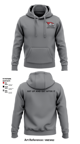 Hoodie, Allentown High School Cross Country, Cross Country, Teamtime, Team time, sublimation, custom sports apparel, team uniforms, spirit wear, spiritwear, sports uniforms, custom shirts, team store, custom team store, fundraiser sports, apparel fundraiser