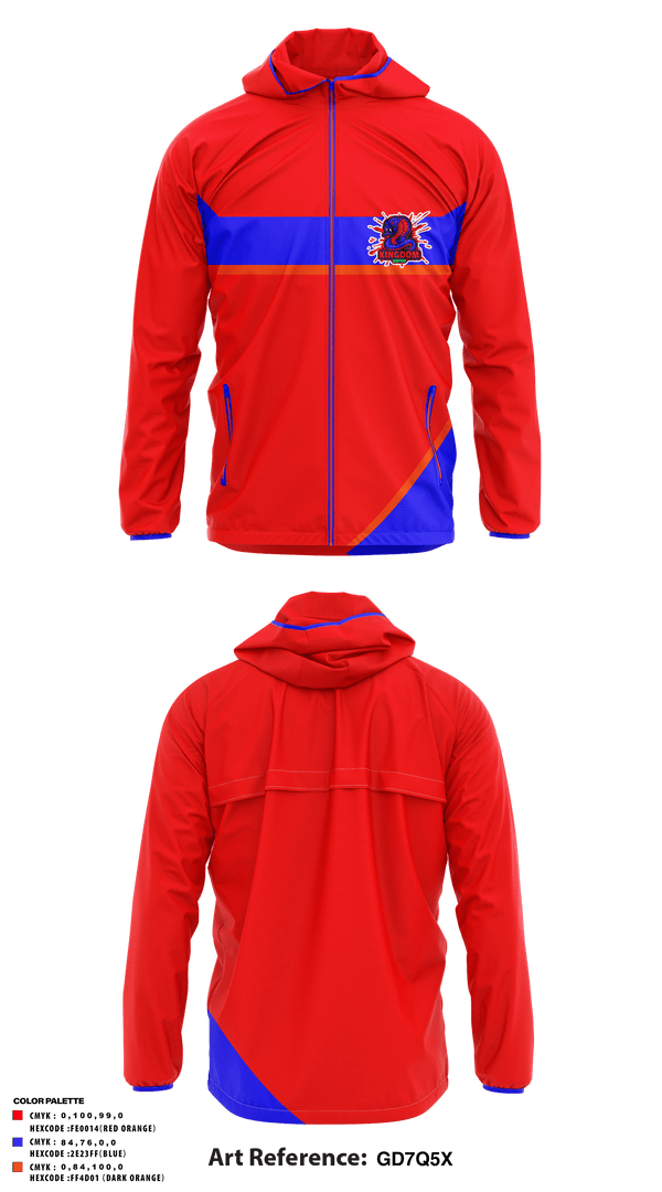 Windbreaker, Kingdom UnitedKingdom United, , Teamtime, Team time, sublimation, custom sports apparel, team uniforms, spirit wear, spiritwear, sports uniforms, custom shirts, team store, custom team store, fundraiser sports, apparel fundraiser