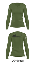 USAV NEW ORLEANS 71944163 Women's Long Sleeve V-neck Shirt - 40