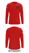 Oriskany High School Cross Country 43342271 Long Sleeve Performance Shirt - 18
