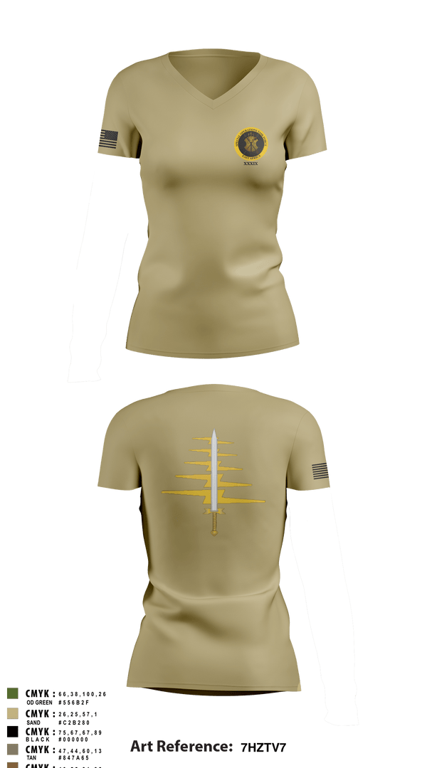 Women's Short Sleeve Vneck Shirt, , Army, Teamtime, Team time, sublimation, custom sports apparel, team uniforms, spirit wear, spiritwear, sports uniforms, custom shirts, team store, custom team store, fundraiser sports, apparel fundraiser