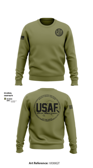 Crew Neck Sweatshirt, , Air Force, Teamtime, Team time, sublimation, custom sports apparel, team uniforms, spirit wear, spiritwear, sports uniforms, custom shirts, team store, custom team store, fundraiser sports, apparel fundraiser