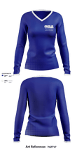 Olentangy Youth Athletic Association 53542023 Women's Long Sleeve V-neck Shirt - 1