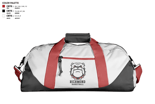 Duffle Bag, Richmond High School of the Arts Basketball, Women's Basketball, Teamtime, Team time, sublimation, custom sports apparel, team uniforms, spirit wear, spiritwear, sports uniforms, custom shirts, team store, custom team store, fundraiser sports, apparel fundraiser