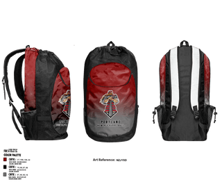 Gear Bag, Portland High School Basketball, Women's Basketball, Teamtime, Team time, sublimation, custom sports apparel, team uniforms, spirit wear, spiritwear, sports uniforms, custom shirts, team store, custom team store, fundraiser sports, apparel fundraiser