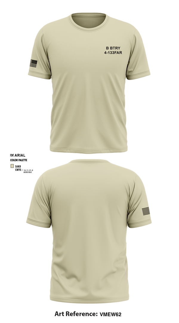 Short Sleeve Performance Shirt, B BTRY 4-133FAR, Army, Teamtime, Team time, sublimation, custom sports apparel, team uniforms, spirit wear, spiritwear, sports uniforms, custom shirts, team store, custom team store, fundraiser sports, apparel fundraiser
