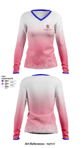 Give’em Hell Outfitters 6404809 Women's Long Sleeve V-neck Shirt - 1