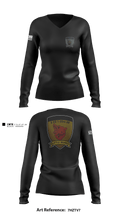 A Co. 1-25 AB 61275281 Women's Long Sleeve V-neck Shirt - 3
