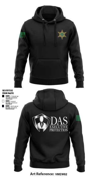 DAS EXECUTIVE PROTECTION LLCDAS EXECUTIVE PROTECTION LLC 66263899 Hoodie - 1