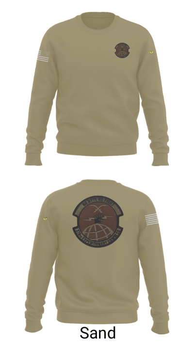 378 Expeditionary Communications Squadron 36516521 Crew Neck Sweatshirt - 12