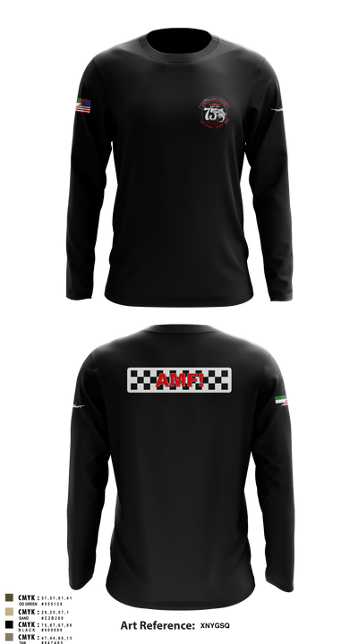75 EFGS 84413741 Long Sleeve Performance Shirt - 1
