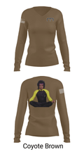 1st SQD, 1st PLT, A Co 588 BEB 11462606 Women's Long Sleeve V-neck Shirt - 38