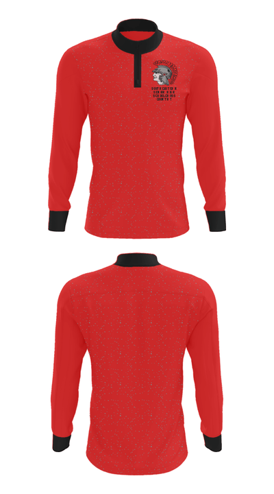 Southeastern Senior High School Cross Country 55292636 Quarter Zip Jacket - 8