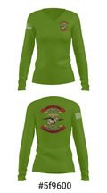 2nd Supply Battalion 27685177 Women's Long Sleeve V-neck Shirt - 36
