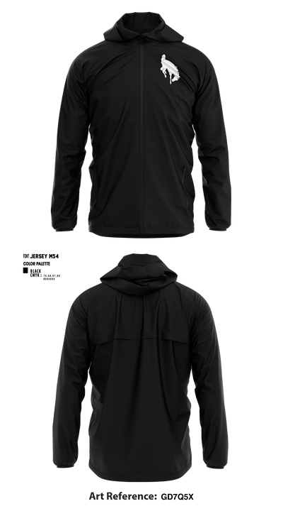 Jackson Hole High School Soccer 65263051 Windbreaker - 1