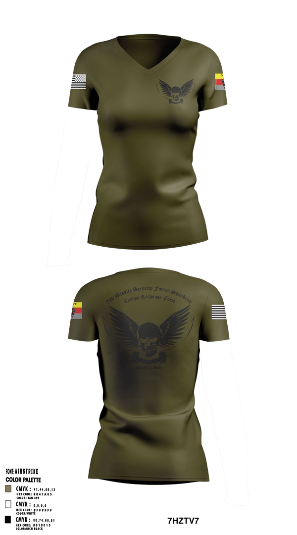 Women's Short Sleeve Vneck Shirt, , Air Force, Teamtime, Team time, sublimation, custom sports apparel, team uniforms, spirit wear, spiritwear, sports uniforms, custom shirts, team store, custom team store, fundraiser sports, apparel fundraiser