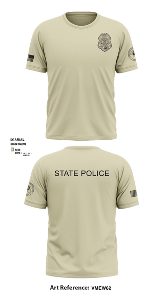 Short Sleeve Performance Shirt, , Police, Teamtime, Team time, sublimation, custom sports apparel, team uniforms, spirit wear, spiritwear, sports uniforms, custom shirts, team store, custom team store, fundraiser sports, apparel fundraiser