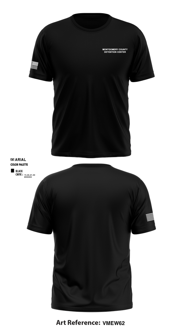 Short Sleeve Performance Shirt, Montgomery County Detention Center, Police, Teamtime, Team time, sublimation, custom sports apparel, team uniforms, spirit wear, spiritwear, sports uniforms, custom shirts, team store, custom team store, fundraiser sports, apparel fundraiser