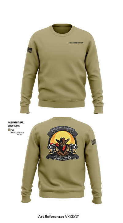 B DET, 502D IEW BN 43347096 Crew Neck Sweatshirt - 4