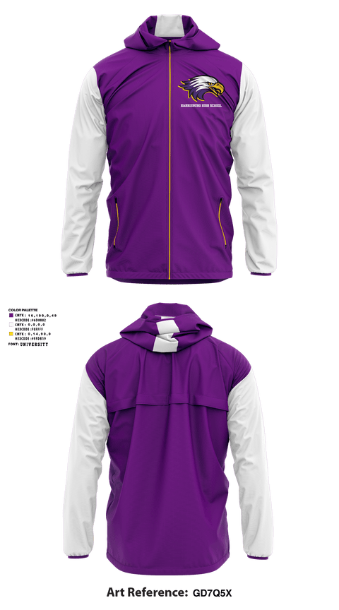 Windbreaker, Harrisburg High School Baseball, Baseball, Teamtime, Team time, sublimation, custom sports apparel, team uniforms, spirit wear, spiritwear, sports uniforms, custom shirts, team store, custom team store, fundraiser sports, apparel fundraiser