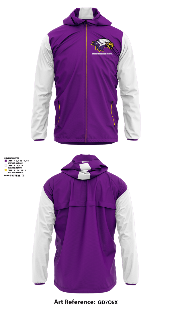 Windbreaker, Harrisburg High School Baseball, Baseball, Teamtime, Team time, sublimation, custom sports apparel, team uniforms, spirit wear, spiritwear, sports uniforms, custom shirts, team store, custom team store, fundraiser sports, apparel fundraiser