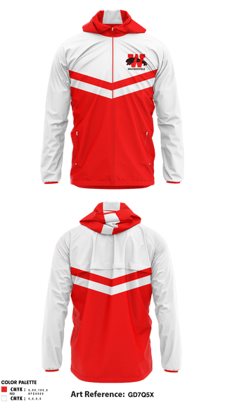 Windbreaker, Weathersfield Middle School Cheer, Cheer, Teamtime, Team time, sublimation, custom sports apparel, team uniforms, spirit wear, spiritwear, sports uniforms, custom shirts, team store, custom team store, fundraiser sports, apparel fundraiser